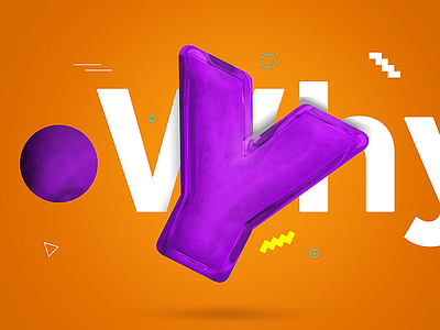 Oh, why? 3d typography