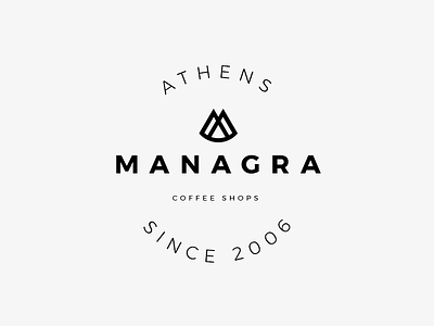 Athens - Managra design logo
