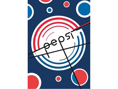 Pepsi Poster Design art branding design graphic design illustration illustrator vector