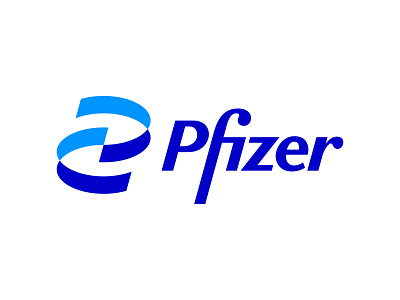 Pfizer - Logo Redesign brand identity branding clean corona covid design grid logo medical minimal pfizer vaccine