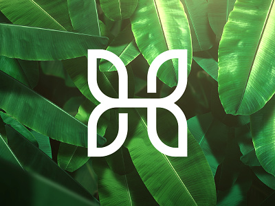 Heyday Flower Co. - Logo Design brand identity branding clean design floral flower h leaf letterh logo minimal natural nature
