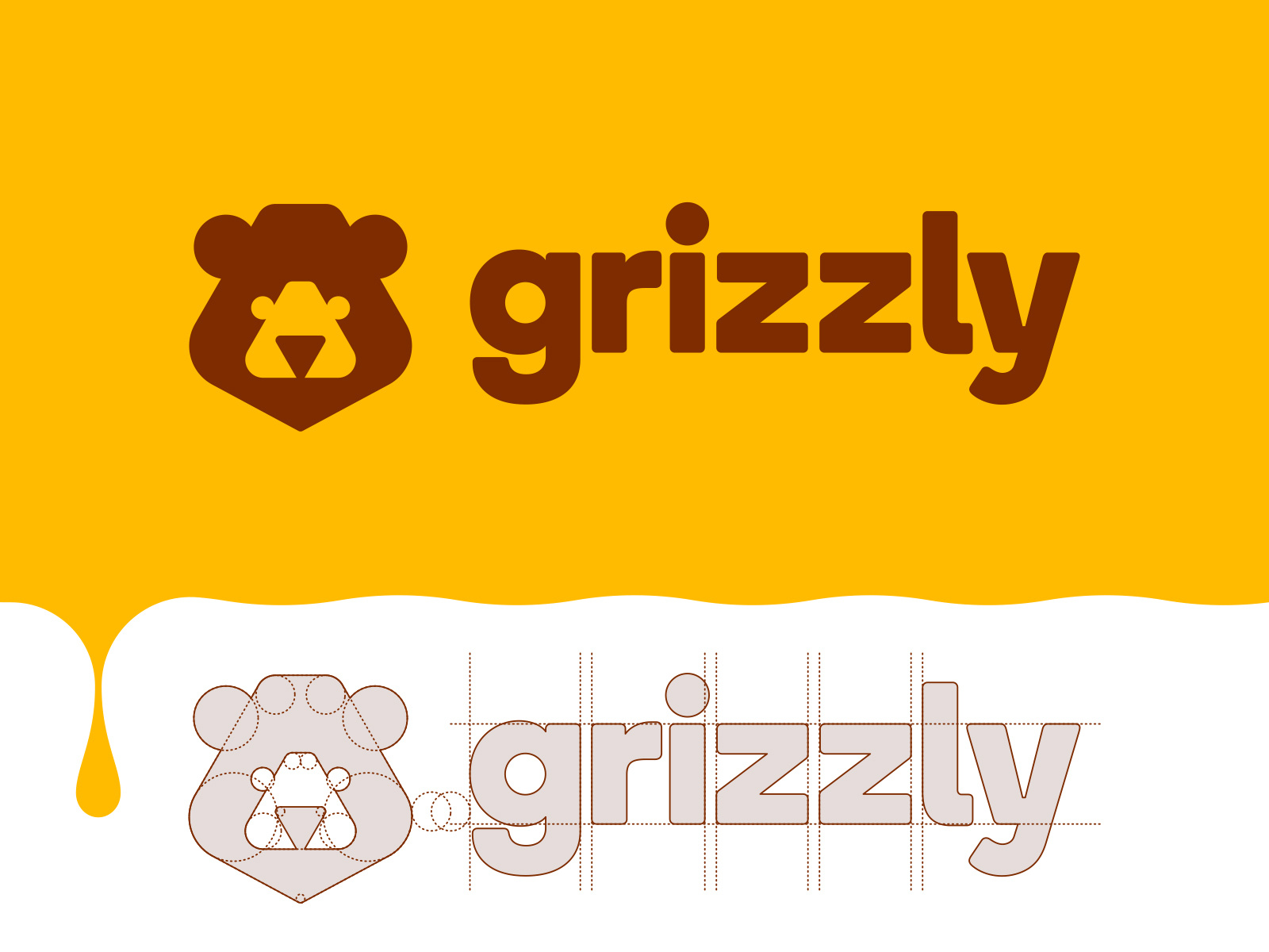 Grizzly Logo Construction by Pujovski on Dribbble