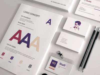 Full Stationery Identity & Proposal Templates