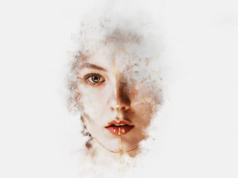 Artistic Smoke Portrait Effects for Adobe Photoshop by Giallo on Dribbble