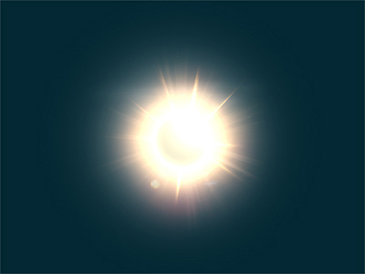 Eclipse Weather Icon icon illustration photomanipulation photoshop sun sunny day weather web design