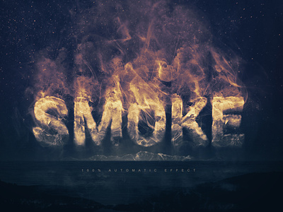 Smoke Logo / Text Effect Template