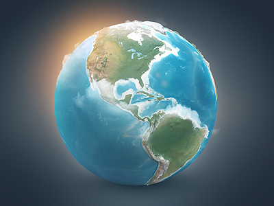 Earth Illustrated, 3D World and Infographics - V1 3d earth 3d illustration 3d map 3d rendering 3d world business continents earth infographics global infographics globe globe world high resolution layered world map infographics print realistic earth realistic map sphere world world illustrations world images