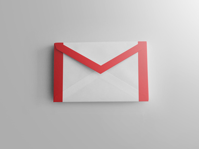 Free Realistic gmail icon gmail icon photoshop realistic red white