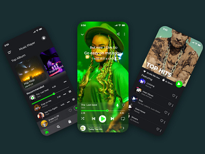 Music Player app UI adobe xd dashboard design figma ios design iphone ui design landing page mobile app design mobile app redesign responsive design ui user experience design user interface design ux ui ux wireframe web design website redesign