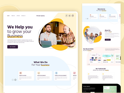 Business Landing Page