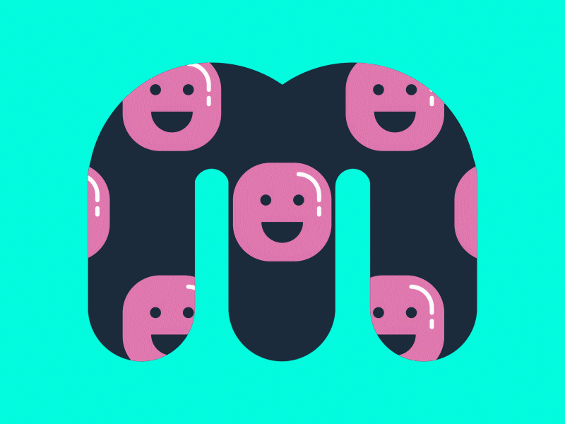M is for Marshmallows 36days-m 36daysoftype animation illustration letter m marshmallow typography