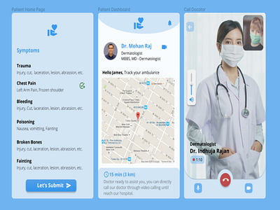 Life Saver Medical App ambulance doctor health healthcare hospital app medical medicine app