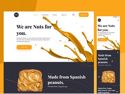 Peanut butter brand website