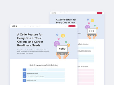 Web Design for Education Software Company - Xello