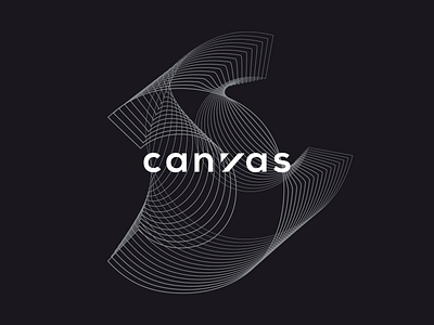Canvas Brand branding design logo logotype mark typelogo