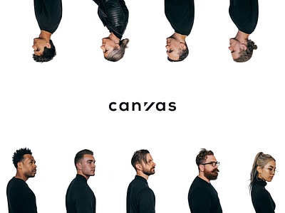 Canvas Photo Style branding design layout photography studio team