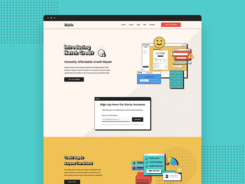 Hatch Marketing Site by Canvas on Dribbble