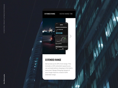 Zero Motorcycles - Cypher Store (Mobile) design ecommerce electric interactive layout mobile motion responsive ui ux website