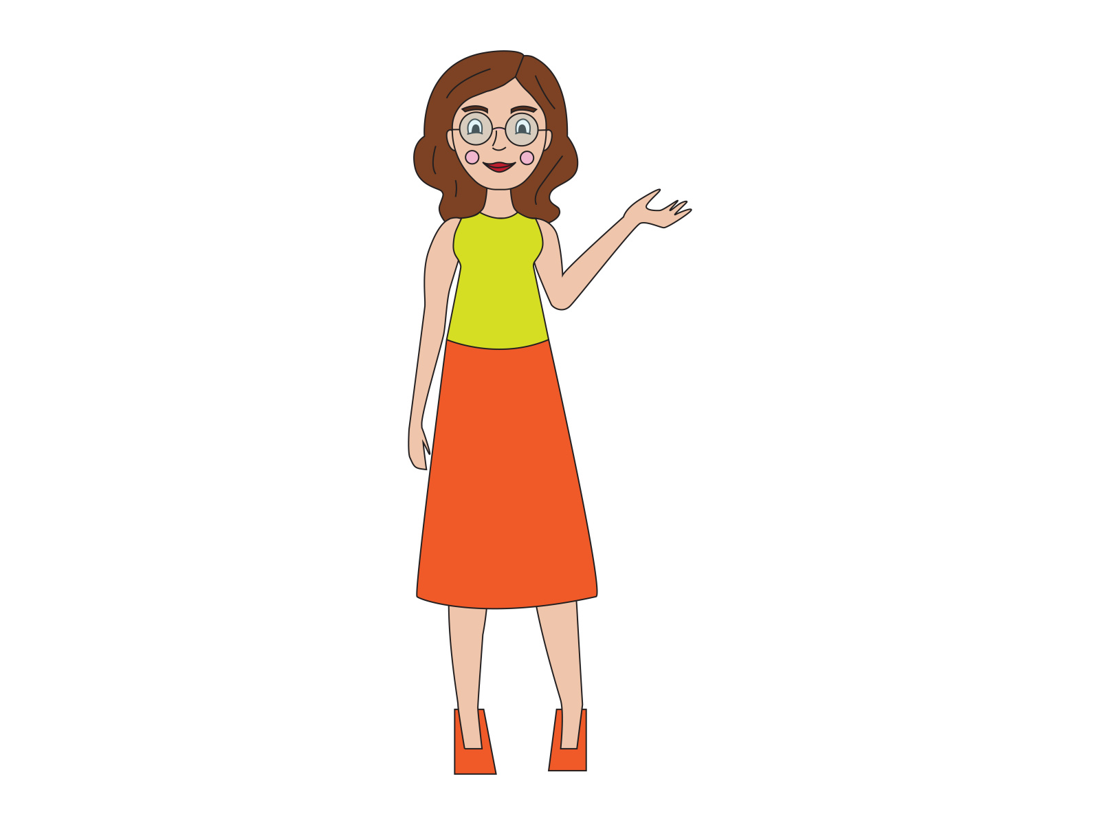 My Friend`s Mom by Reyhane Hassani on Dribbble