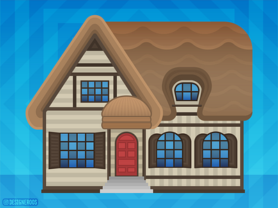 Pangwich Pals Locations: Little Cottage 2d 2d art building buildings cartoon cottage designeroos home homepage house houses illustrator kawaii loacation locations vector art vectorart