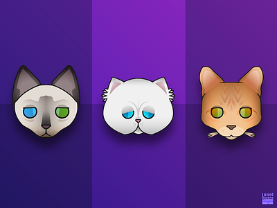 Cat Face Icons