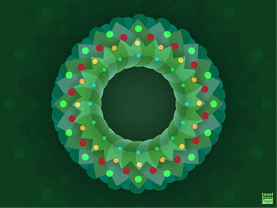 Classic Christmas wreath christmas christmas decor christmas illustration christmas wreath figuros green holiday design holiday illustration holidays illustration illustrator wreath wreaths