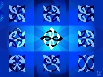 Abstract Knot Logos