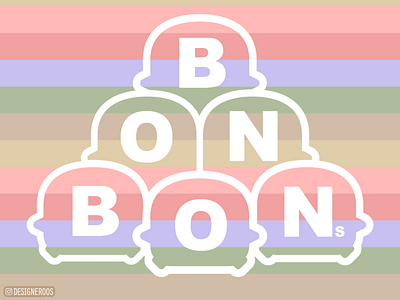 Bonbons Characters Logo