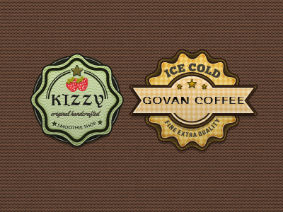 Brand and Identity for Coffee/Smoothie Shop brand and identity graphic design illustration web