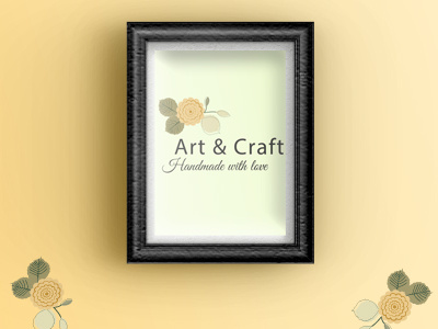 Art and design app design flower frames illustration photoshop uxui web design