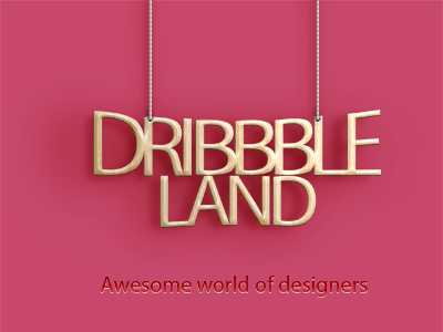 Dribbble Land app design brand and identity frames illustration photoshop ui ux web design