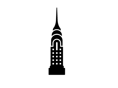 Chrysler Building illustration landmarks ny