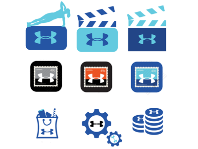 Icon set app branding fitness icon icon set illustration