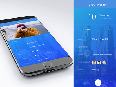 iBANK app app design banking clean finance interaction design minimum modern simple ui ux