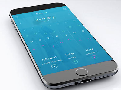 iCARE app app design care health care my chart ui ux