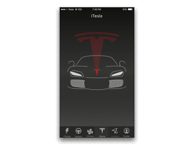 Tesla Model 3 car finder electric car locate car position on map tesla model 3