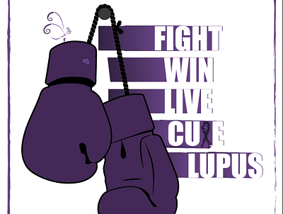 Lupus awareness artwork design illustration illustrator logo photoshop vector