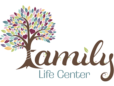 Family Life Center logo branding design graphic design icon illustrator logo