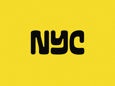 NYC graphic lettering nyc texture typography vector