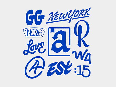 Branding and Type branding design graphic lettering logo texture typography vector