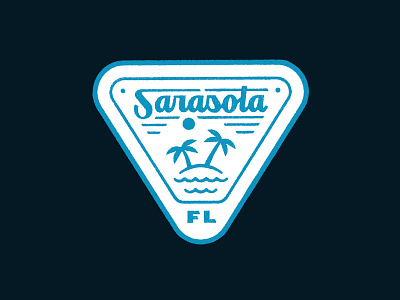 Sarasota design graphic lettering logo print typography