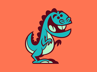 Dino design illustration vector