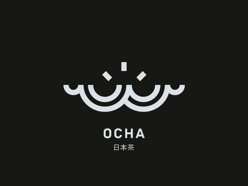 OCHA rolfsen rafaela shadz culture drink tea icon logo japanese ocha