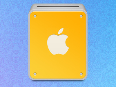 Removable hard drive icon