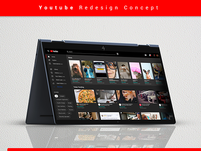 You Tube Redesign for Web