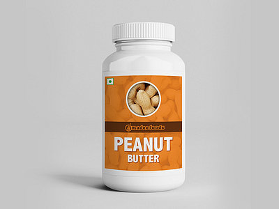Peanut Butter - Product Design advertisements butter label design logo mockup design peanut photoshop product design