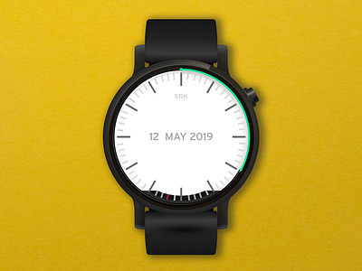 NXT Gen Watch Concept Design black clock design ios mockup design new concept next gen srk time time zone watch watch concept