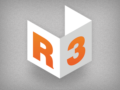 Personal Logo logo orange personal r cubed