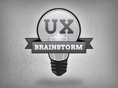 Brainstorm Ux Logo brainstorm logo ux
