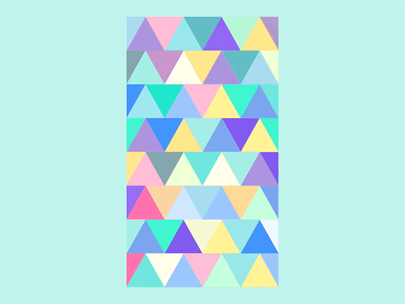 Colors Game - 9 Days of UI #8 app colors game geometric shapes triangle ui